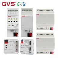 Interface universelle KNX pour la domotique, contrôle de la température ambiante en plastique avec entrée NTC et sécurité quadruple