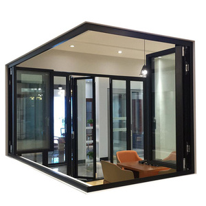 Bột tráng cửa sổ gấp lưới chống muỗi cho ban công điện dọc ban công gấp cửa sổ - Product Image 1