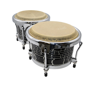 Fabricante Profesional de Instrumentos de Percusión, Bongos de 7.5+ 8.5 Pulgadas con Piel de Oveja y Madera de Abedul - Product Image 4