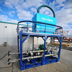 Установка для инъекций химикатов при гидроразрывах пластах с напорным резервуаром, ПЛК и шестеренчатым насосом для полимерной замещающей жидкости в морских нефтяных месторождениях - Product Image 3