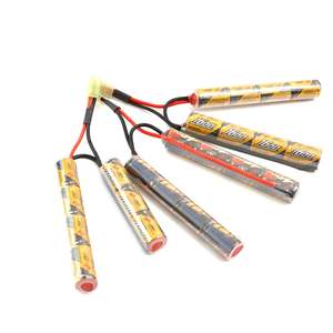 Nimh <span class=keywords><strong>2</strong></span>/3a 1600Mah 9.6V Batterij Pakket 1600Mah Ni-Mh Oplaadbare Batterijen Voor Airsoft Rc Speelgoed - Product Image 1