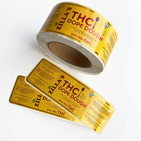Etiqueta Adhesiva Personalizada con Logotipo de Moda, Papel Plateado, Diferentes Tamaños, 3D Mate, Resistente al Agua y a los Rayos UV, Colorida, para Botellas