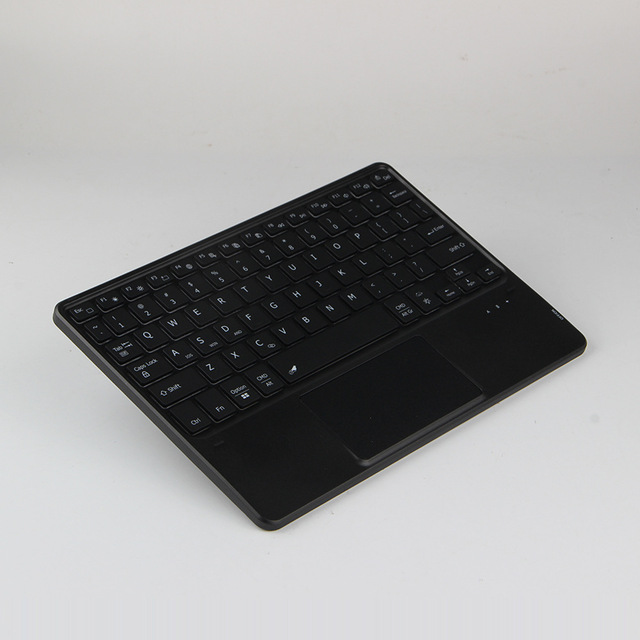 Ultra-thin BT Wireless Tablet Keyboard Spanish/German/French/Japanese/Korean/Russian Universal Backlit Touch Tablet Keyboard