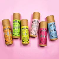 Tube de conteneur de baume à lèvres d'emballage de tube de papier de bâton de déodorant personnalisé écologique