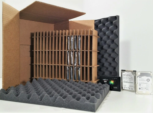 SSD/Sas Đĩa Ổ Đĩa Ổ Đĩa Cứng 51-57 Đếm Rãnh Vận Chuyển Hộp/Lưu Trữ/Container Kit (TSS-HDDBX25-NTSW) Vận Chuyển Hộp - Product Image 3