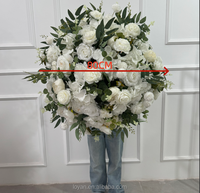 Offre Spéciale – Grandes Boules de Fleurs Artificielles Blanches en Soie pour Centres de Table de Mariage, Arrangements Floraux de 50 cm, 60 cm, 70 cm, 80 cm