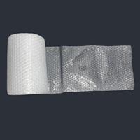 Point-break Easy Tear 20mm lebar 11m gulungan bungkus gelembung tiup dengan lembar stiker rapuh untuk kemasan