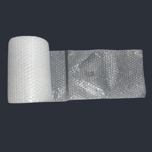 Point-break Easy Tear 20mm Width 11m Inflatable <strong>Bubble</strong> <strong>Wrap</strong> <strong>Roll</strong> with Fragile Sticker Sheet for Packaging - Product Image 3