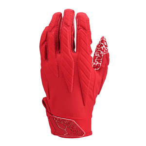 Gant de football américain pour homme, haute qualité, respirant, léger, à doigts entiers, avec sangle de poignet réglable, logo personnalisé, gant de sport - Product Image 2