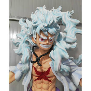 Figura de acción de una pieza de tamaño real personalizada, figura de Nika Luffy, escultura de Luffy, estatua de resina, figura de Anime para decoración del hogar - Product Image 2