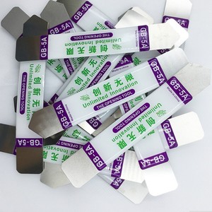 Espátula Metálica de Acero Inoxidable de 20 mm para Reparación de Dispositivos Electrónicos, Herramienta Plana con Etiquetas en Chino e Inglés - Product Image 2