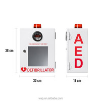 Armoire murale en acier inoxydable WAP-M2C pour DAE avec verrouillage à pression