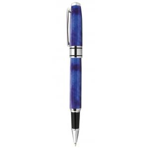 Marble <b>Blue</b> Rollerball <b>Pen</b> Brass Material Ballpoint <b>Pen</b> for Writing - Product Image 2