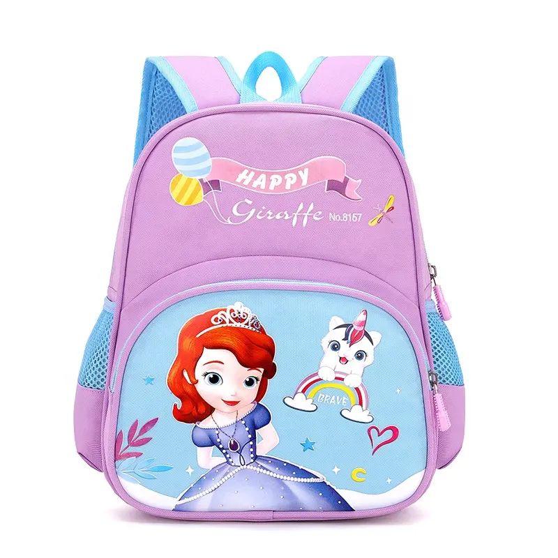 New Arrival Korean Fashion Kindergarten School Bags Large Capacity Waterproof Lightweight Backpack for Girls Boys Kids