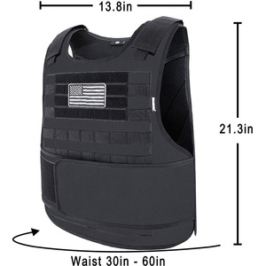 Chaleco Táctico Vanda Ajustable de Seguridad y Protección Personal con Liberación Rápida y Sistema Molle - Product Image 2