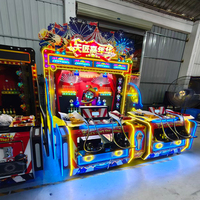 Machine d'arcade de tir à monnayeur très populaire, avec éclairage coloré, pour enfants et familles, en vente