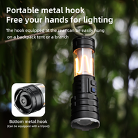 Lampe torche LED laser blanche multifonction ultra-lumineuse, rechargeable, étanche, longue portée, pour usage extérieur et domestique