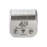 Acier inoxydable à haute teneur en carbone Yongfa 10 #   Lames de tondeuse pour animaux de compagnie A5, outils de toilettage pour animaux