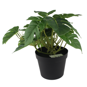 Senmasine tanaman Monstera palsu, tampilan realistis hijau buatan untuk rumah kantor meja dalam ruangan luar ruangan dekorasi gantung - Product Image 3