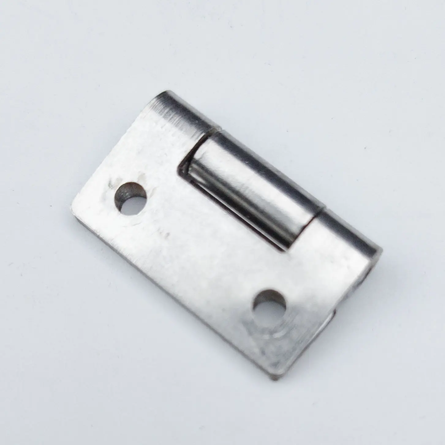 HM1137 Silber Kleines Edelstahl-Tür scharnier 25*24*1,1mm Kastens ch arnier