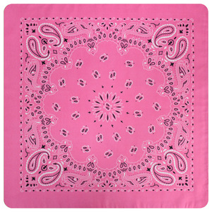 All'ingrosso copricapo rosso Paisley Design sciarpa quadrata stampata personalizzata <span class=keywords><strong>Bandana</strong></span> <span class=keywords><strong>donna</strong></span> carina - Product Image 4