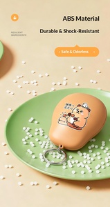 Porte-clés en plastique ABS en gros avec poisson en bois anti-stress zen, cadeau promotionnel pour l'électronique grand public - Product Image 6