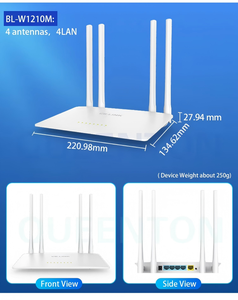 Router Inalámbrico de Doble Banda B-Link AC1200 2.4G 5G, Router Inteligente con 4 Antenas para el Hogar y SOHO - Product Image 6