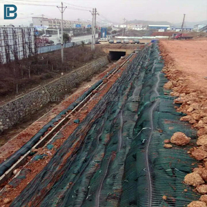 Một trục hai trục hai chiều geogrid làm HDPE Polyester PP vật liệu nhựa làm đất xây dựng gia cố ứng dụng Binbo - Product Image 4