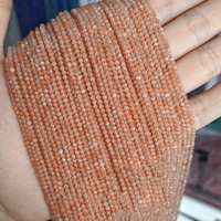 Dalam Obral Besar 2Mm Kecil Menghadapi Kristal Batu Ruby Longgar Giok Hijau Manik-manik Batu Krisan untuk Membuat Perhiasan