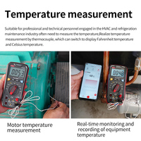 UNI-T Smart Digital UT60S UT60BT AC DC Voltmeter Ammeter True RMS Pengukur Kapasitor Pengukur Suhu Multimeter Bersertifikasi CE/FCC/RoHS