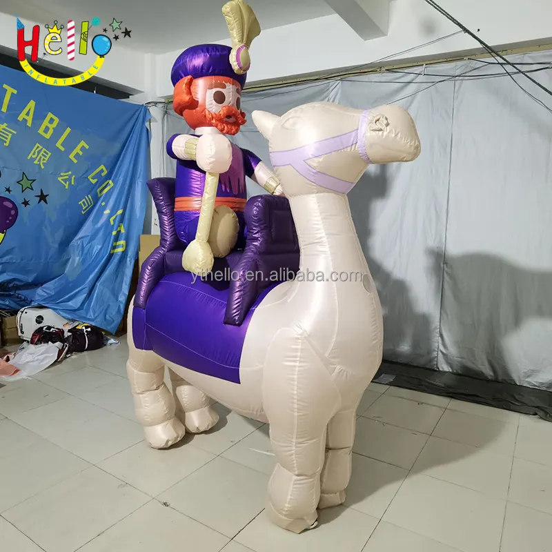 Gigantische Opblaasbare Cartoon Charater Model Thanksgiving Carnaval Parade Opblaasbaar Paard Kostuum