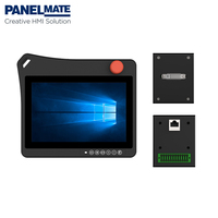 10.1 pouces IP65 Teach Pendentif CNC Panneau de commande EtherCAT Port IDD-LINK4 avec boîtier adaptateur Écran tactile