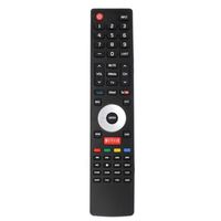 Télécommande de remplacement RCU055 EN-33926A pour téléviseur intelligent Hisense avec boutons Netflix, VUDU et YouTube
