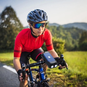 Linterna para Bicicleta 156, Altavoz Solar Portátil, Mini Altavoz Inalámbrico con Bajos, Reproductor de Música, Subwoofer, Regalo, <span class=keywords><strong>Boombox</strong></span>, Soporte para Bicicleta, FM, África - Product Image 2