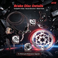Kit de freinage hydraulique avant et arrière en aluminium CNC haute résistance pour vélo électrique tout-terrain Sur Ron Light Bee X Ultra Bee E Ride Pro SS 2.0