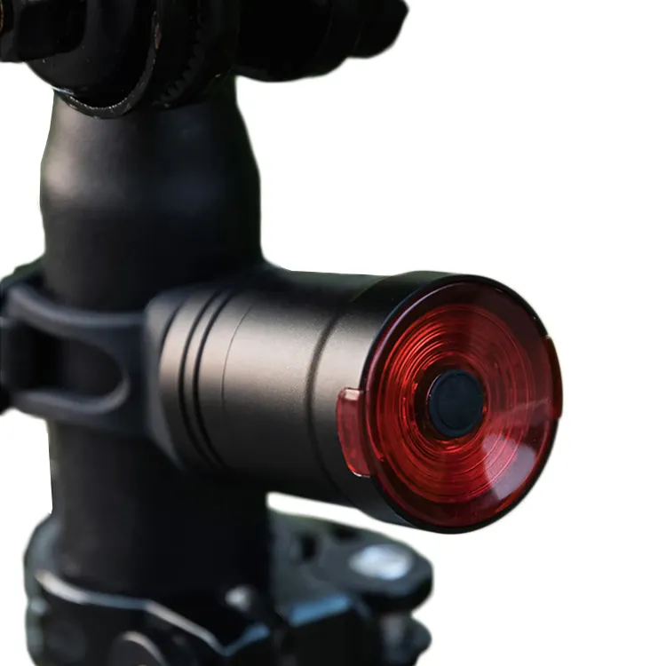 Smart Sensor Brake Tail Light Usb Charging Waterproof Bicycle Light Warning Light