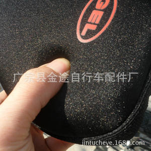 Housse de selle de vélo plate en gel, noire, en Lycra et silicone, confortable, coussin de siège de vélo de route, unisexe, adulte, design moderne - Product Image 4