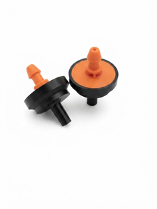 Dispositivo de Riego por Goteo con Disco Redondo Negro y Naranja, Cabezal de Goteo con Púas para Jardín, Huerto y Paisajismo - Product Image 5