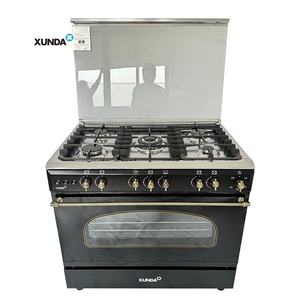 Xunda fours encastrés à rôtir sur pied <span class=keywords><strong>four</strong></span> <span class=keywords><strong>combiné</strong></span> acier inoxydable 5 brûleurs cuisinière à gaz avec <span class=keywords><strong>four</strong></span> - Product Image 1