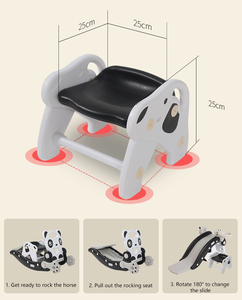 Cadeaux d'anniversaire pour enfants jouer toboggan intérieur Mecedoras Para Nios A 2-in1 <span class=keywords><strong>cheval</strong></span> <span class=keywords><strong>à</strong></span> <span class=keywords><strong>bascule</strong></span> et monter sur des toboggans d'intérieur pour enfants - Product Image 6