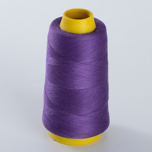 Wholesale High-quality Spinning 100% Customized Colored Filament Dyed High Tenacity <strong>Polyester</strong> Sewing <strong>Thread</strong> - Product Image 1
