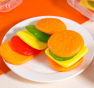 Venta de comida rápida Alal con forma de Hamburgo, dulces de goma - Product Image 6