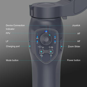 2025 L7Cpro 3折り畳み式ジンバルAndroidおよびIOSスマートフォン用フェイストラッキング/nception機能付き - Product Image 3