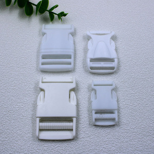 Hebillas laterales de liberación rápida de plástico ajustable blanco, cinturón de seguridad para Mochila deportiva, hebilla de sujeción de resorte giratoria para equipaje - Product Image 1