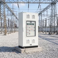 Armoire de commande électrique haute capacité IP55 en acier, coffret de distribution d'énergie, panneau de commande industriel modèle 3AKF1-2