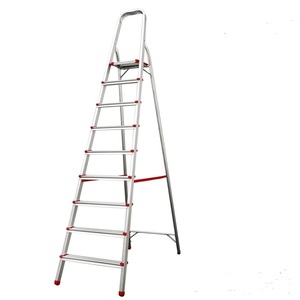 <span class=keywords><strong>Escalera</strong></span> Plegable de Aluminio de 5 Peldaños Deliladder para el Hogar con Pasamanos - Product Image 4