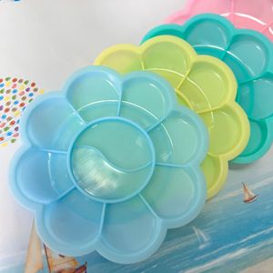 Paleta de colores de pintura acrílica de acuarela DIY para niños Little Plum Blossom para arte de grafiti y dibujo Material plástico duradero - Product Image 2