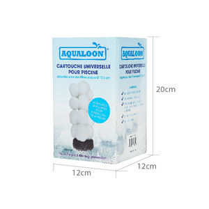 STARMATRIX <span class=keywords><strong>Aqualoon</strong></span> Cartucho Tipo A Alta Vida Útil Lavable Filtro Reutilizable Bola Piscina Accesorios - Product Image 3