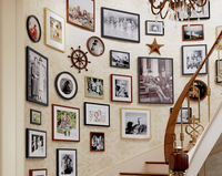 Marcos de Fotos de Madera Personalizables, Marcos Decorativos para Pared, para una Decoración Sencilla del Hogar, Técnica de Madera Pulida