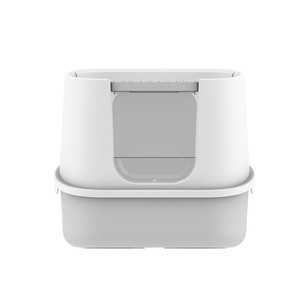 Fournitures de nettoyage pour grands chats en <span class=keywords><strong>plastique</strong></span> de bonne qualité <span class=keywords><strong>bac</strong></span> <span class=keywords><strong>à</strong></span> <span class=keywords><strong>sable</strong></span> pour chats <span class=keywords><strong>avec</strong></span> <span class=keywords><strong>couvercle</strong></span> <span class=keywords><strong>bac</strong></span> <span class=keywords><strong>à</strong></span> litière anti-éclaboussures durable et entièrement fermé - Product Image 5